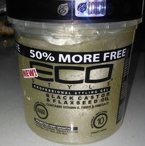 Eco Style Black Castor and Flaxseed Oil Stying Gel